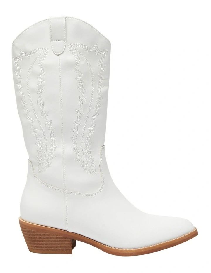 Cowboy Western Boots in White