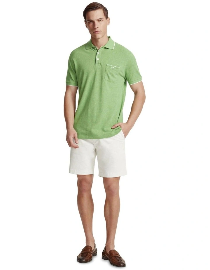Roscoe Organic Cotton Polo in Green