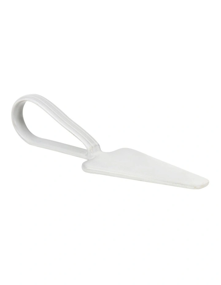 Robert Gordon Dessert Story Cake Server White Opaque