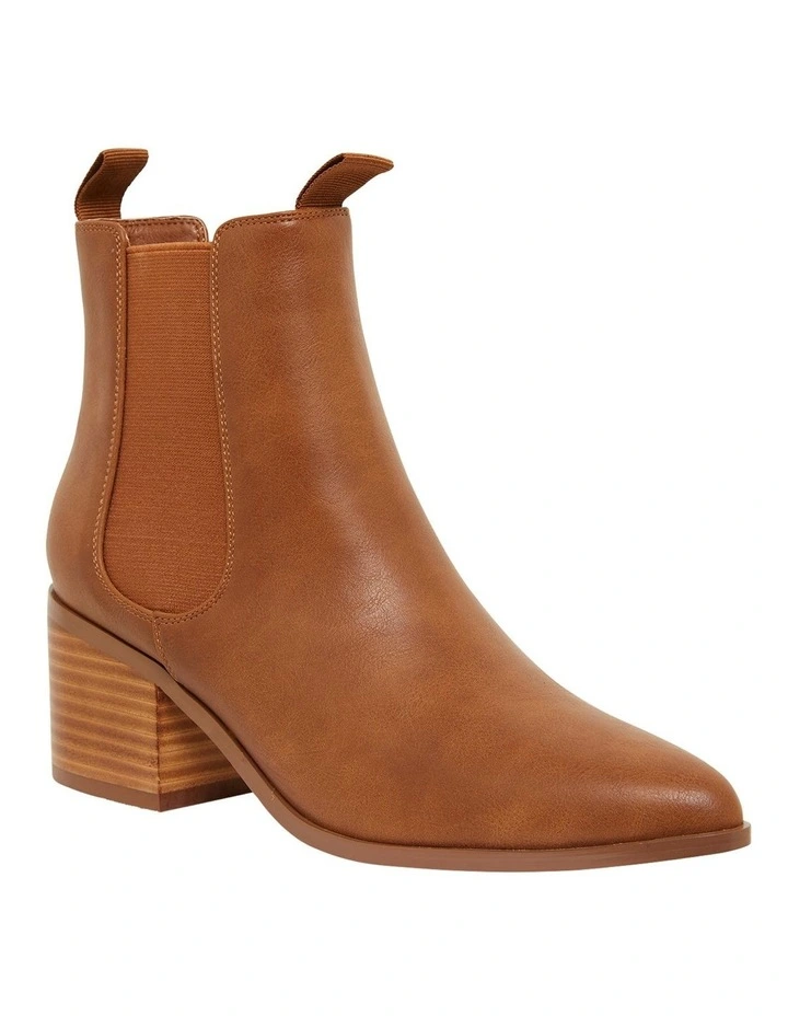 Faller Tan Smooth Boots