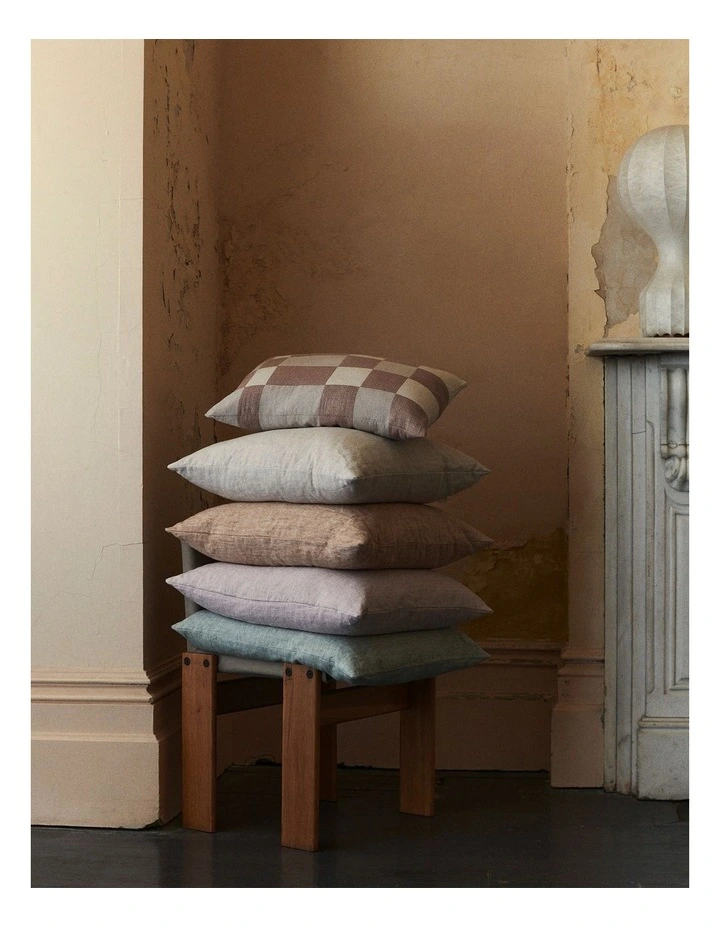 Cove Linen 60x60 Cushion in Natural