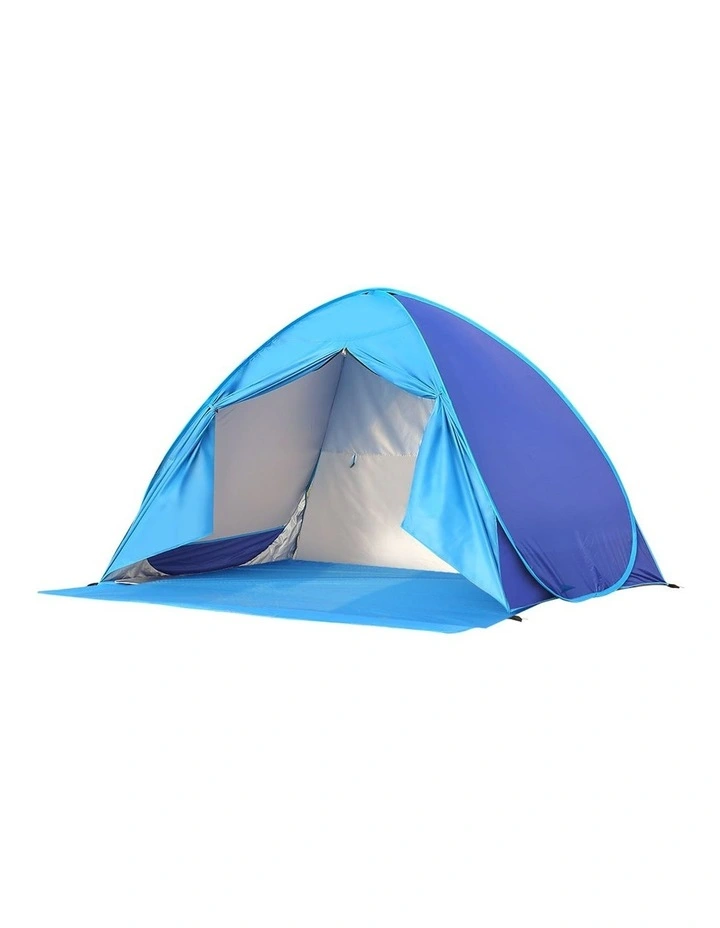 2-3 Person Pop Up Camping Tent in Blue