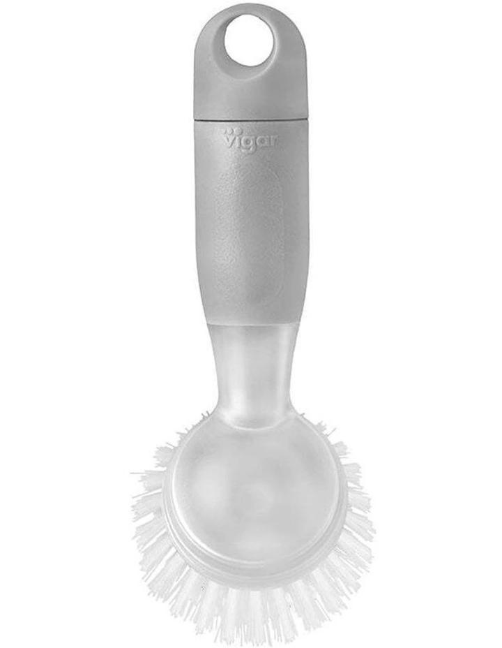 Vigar Rengo Soap Dispensing Dishwashing Brush in Grey
