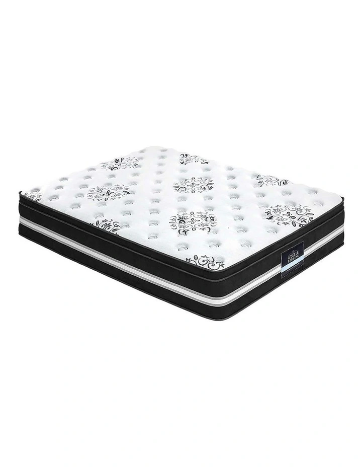 Cool Gel Memory Foam King Size Mattress 34cm in White