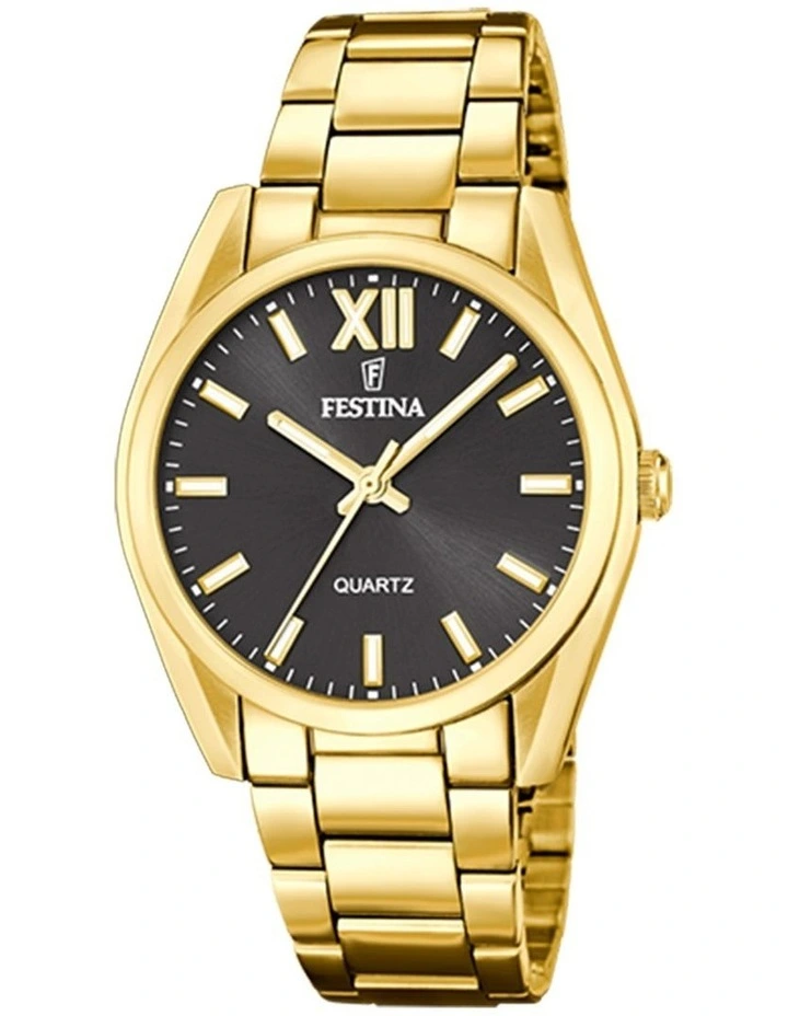 Alegria Stainless Steel Watch in Gold