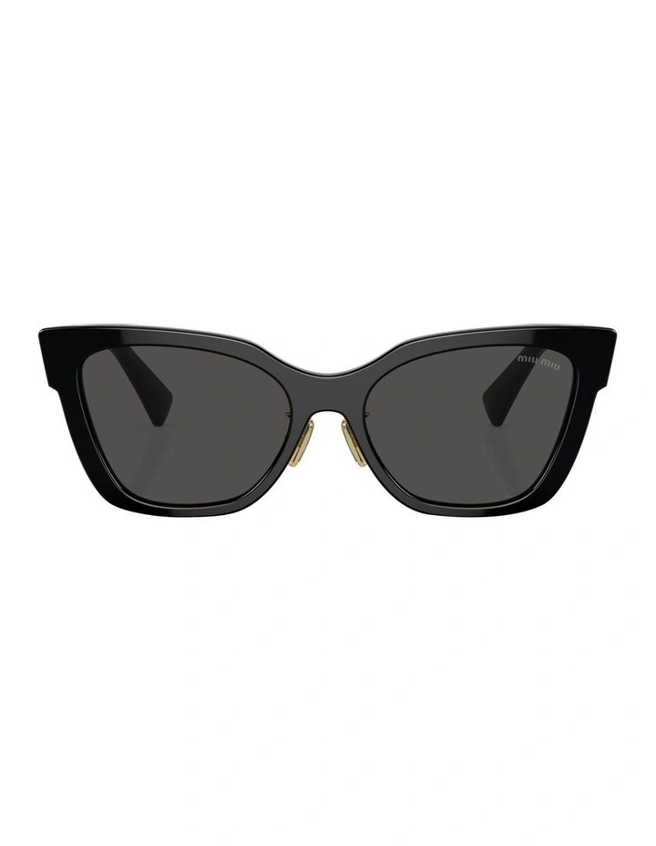 MU 02ZS Sunglasses in Black