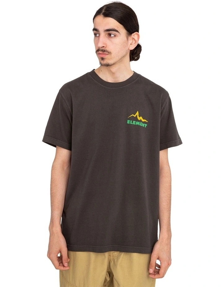 Sounds Of The Mountains Relaxed T-shirt in Black