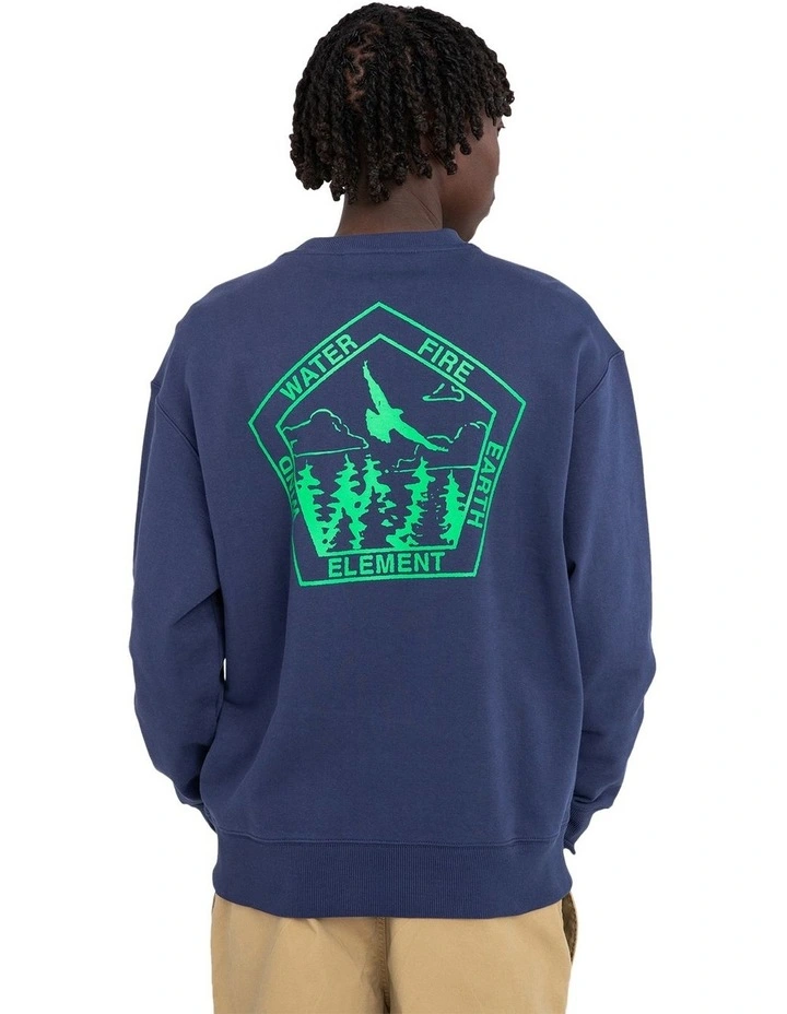 Equipment Relaxed Fit Sweatshirt in Blue