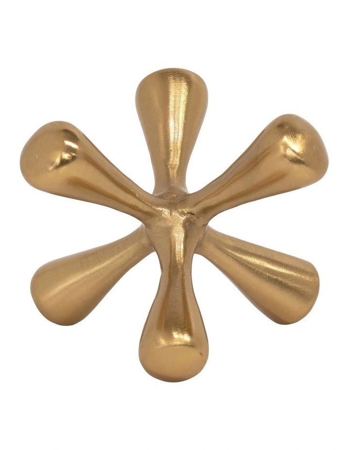 Delta Jack Spinner 10x10cm in Gold