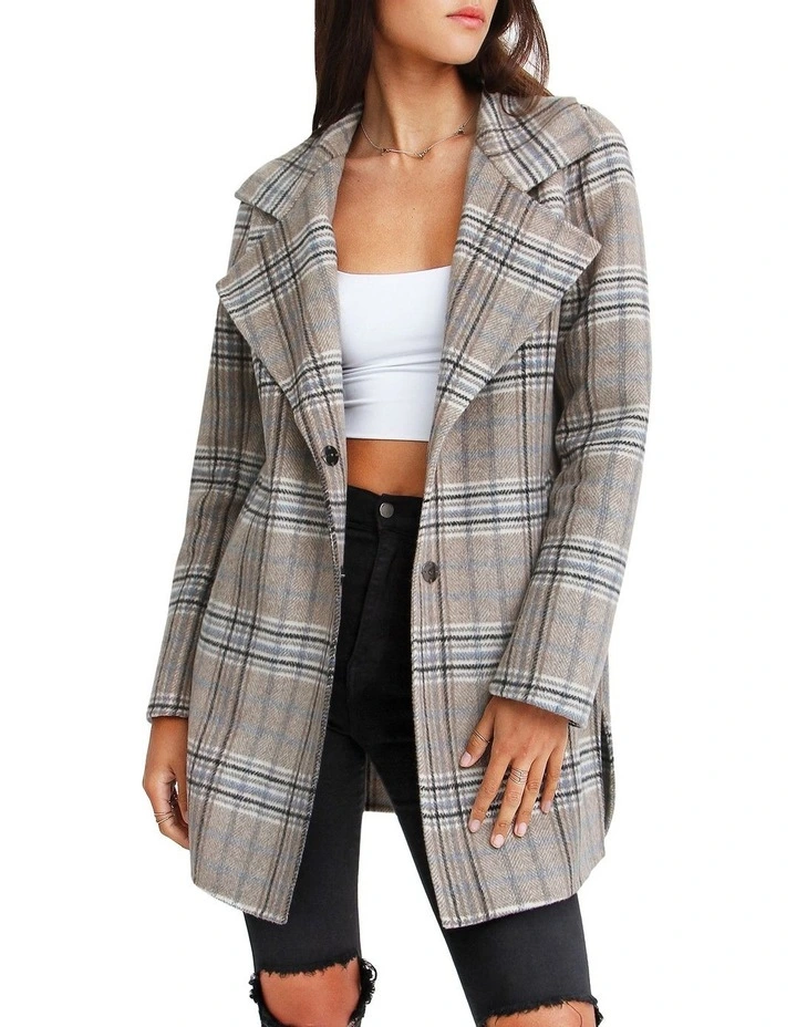 Ex-Boyfriend Wool Blend Oversized Jacket