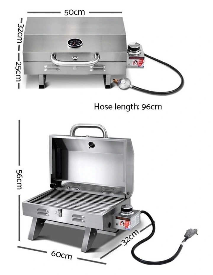 Portable gas BBQ