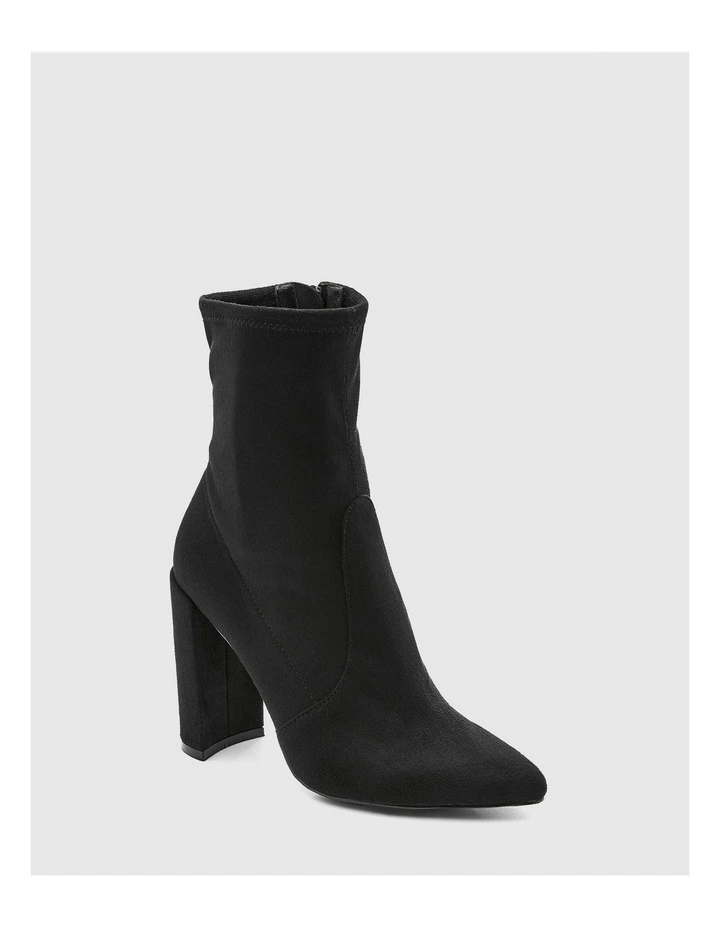 Jezebel High Heel Boots in Black