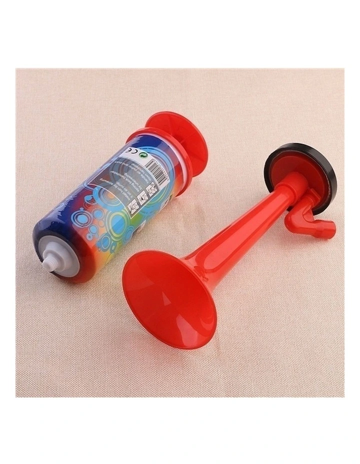 Air Horn Party Prop Hand Held Loud Pump Action in Multi