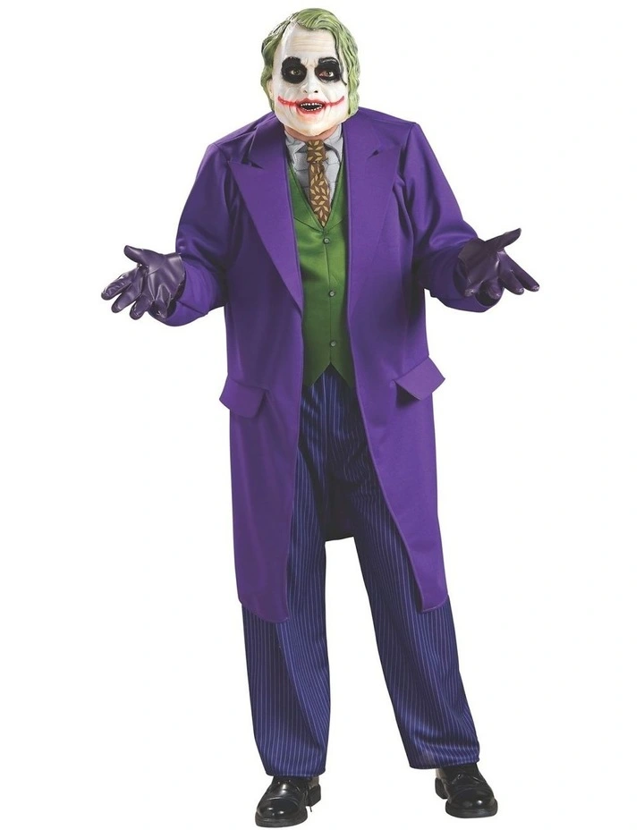 Rubies The Joker Deluxe Dress Up Party Costume in Two Tone