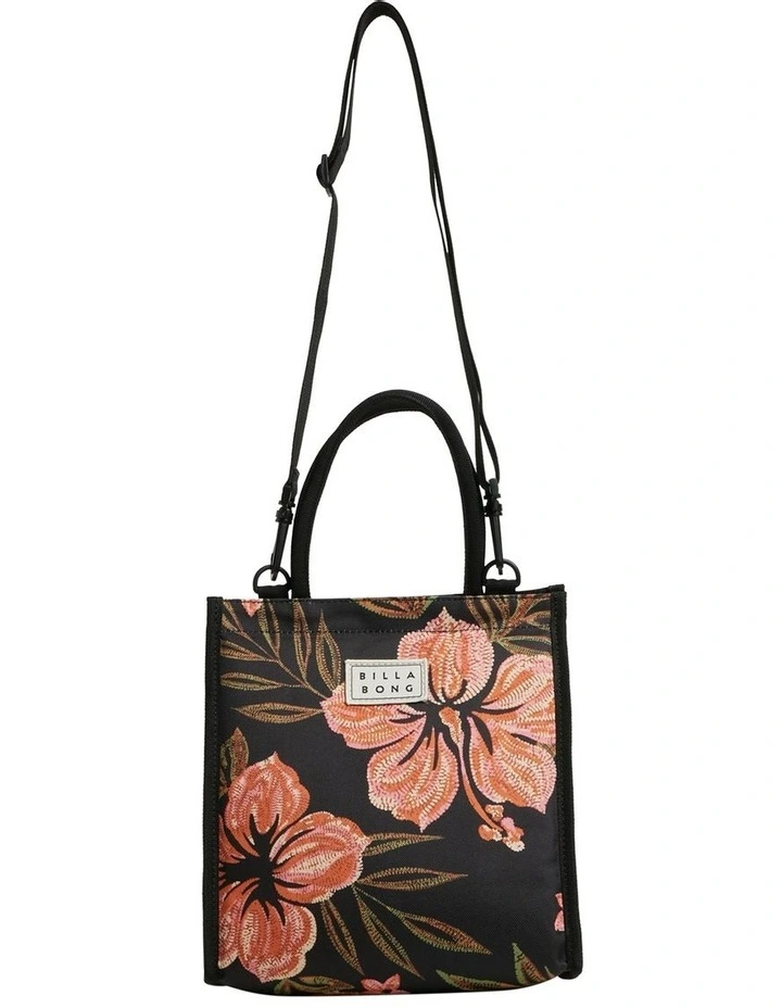 Tropics Cooler Bag in Black Pebble