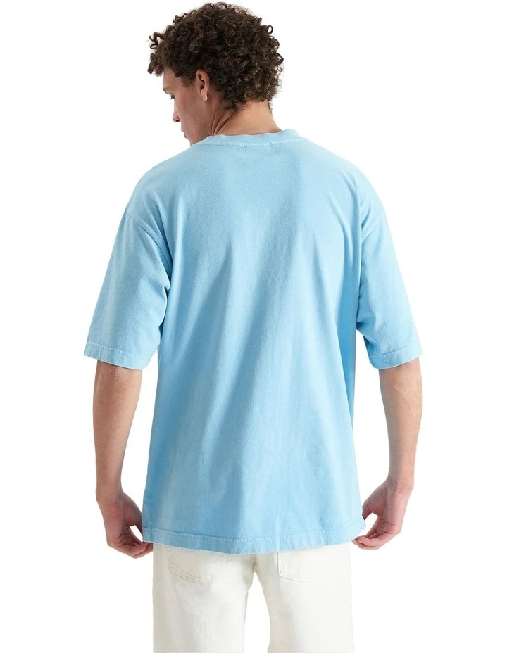 Yonder Oversized T-shirt in Pigment Air Blue