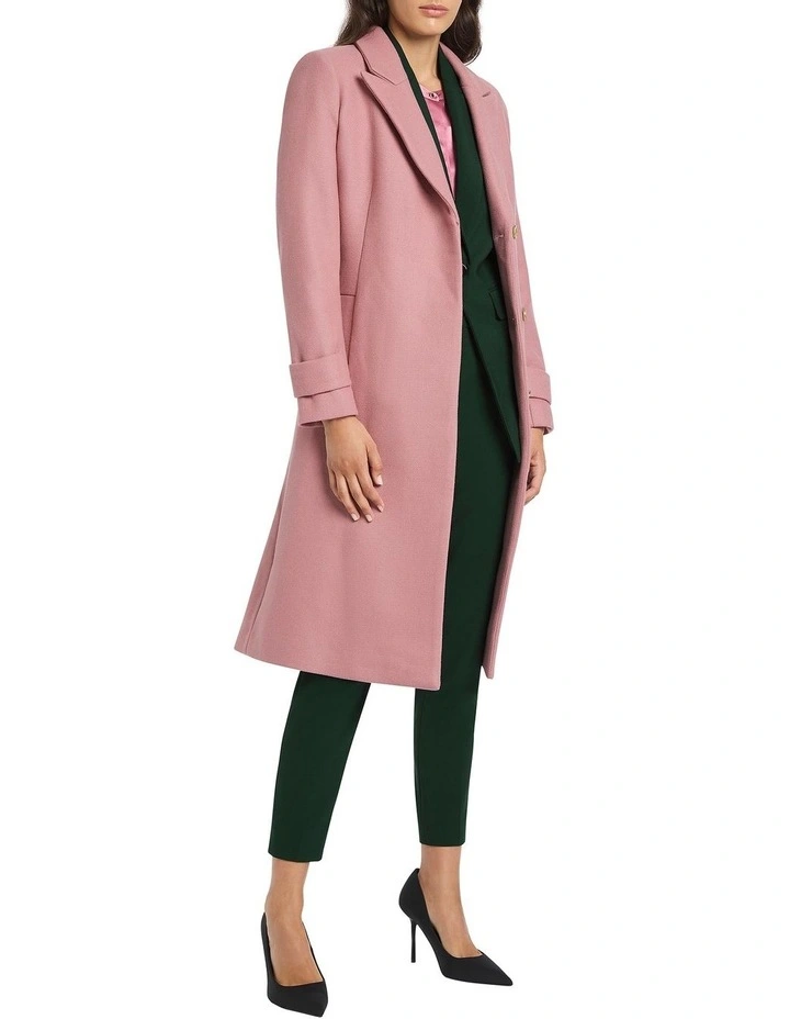 Maelle Coat in Pink