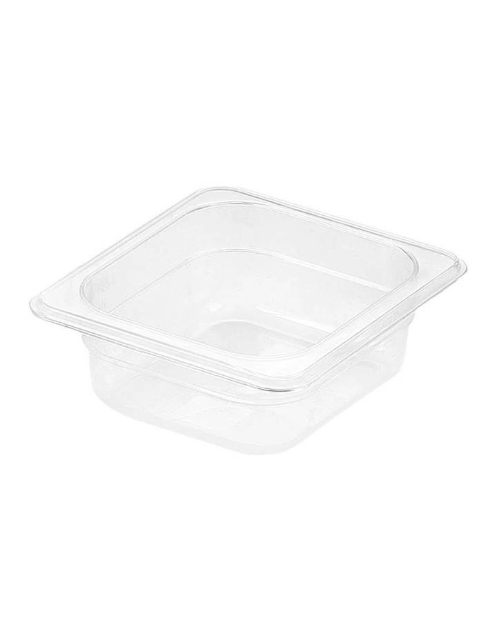 Gastronorm Pan 1/6 Food Tray 65mm in Clear