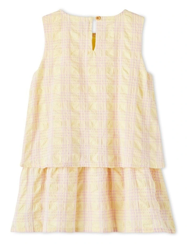 Hesina Spencer Dress in Yellow