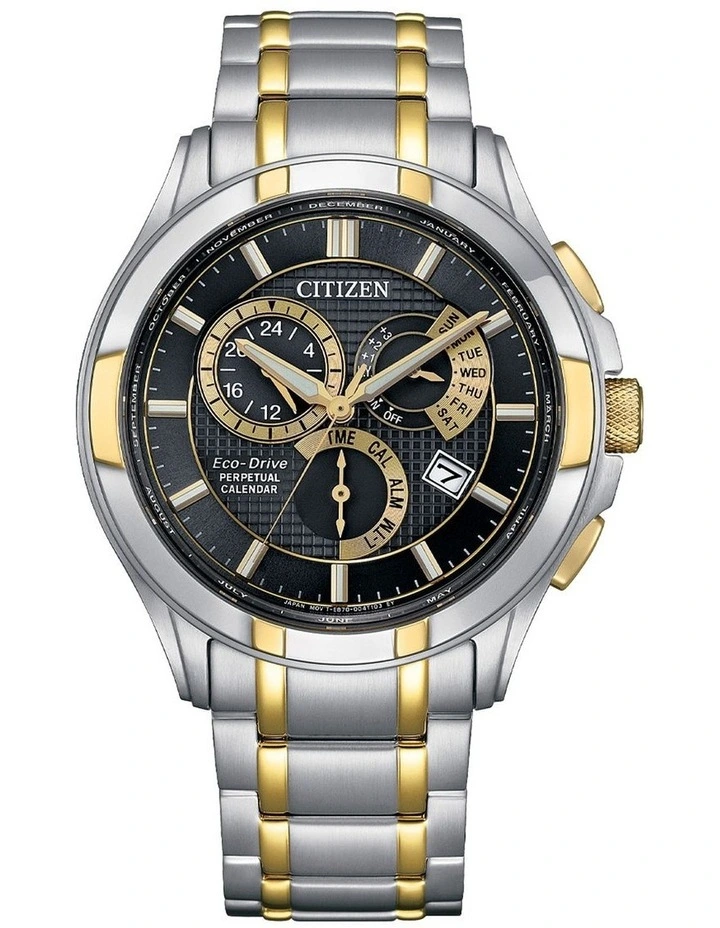 Dress Stainless Steel Watch in Two Tone