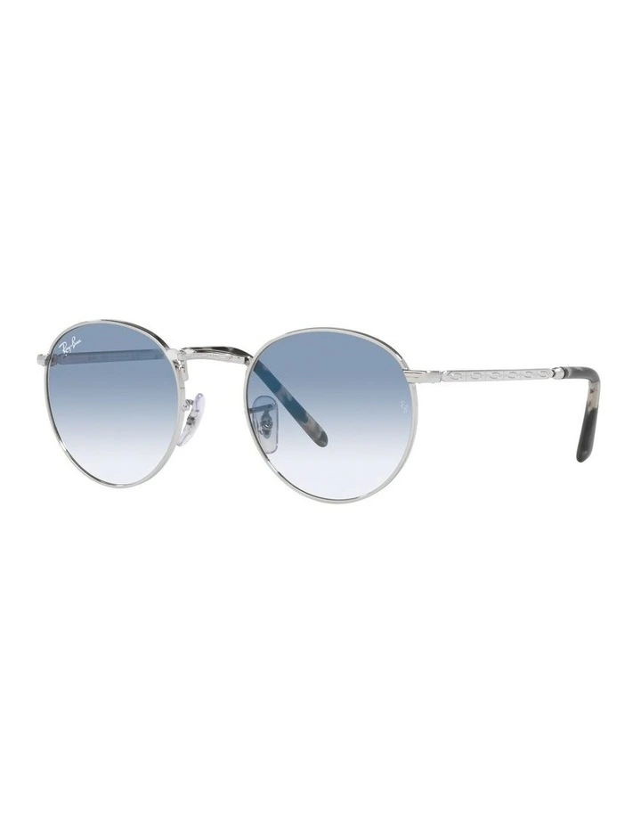 New Round Silver Sunglasses