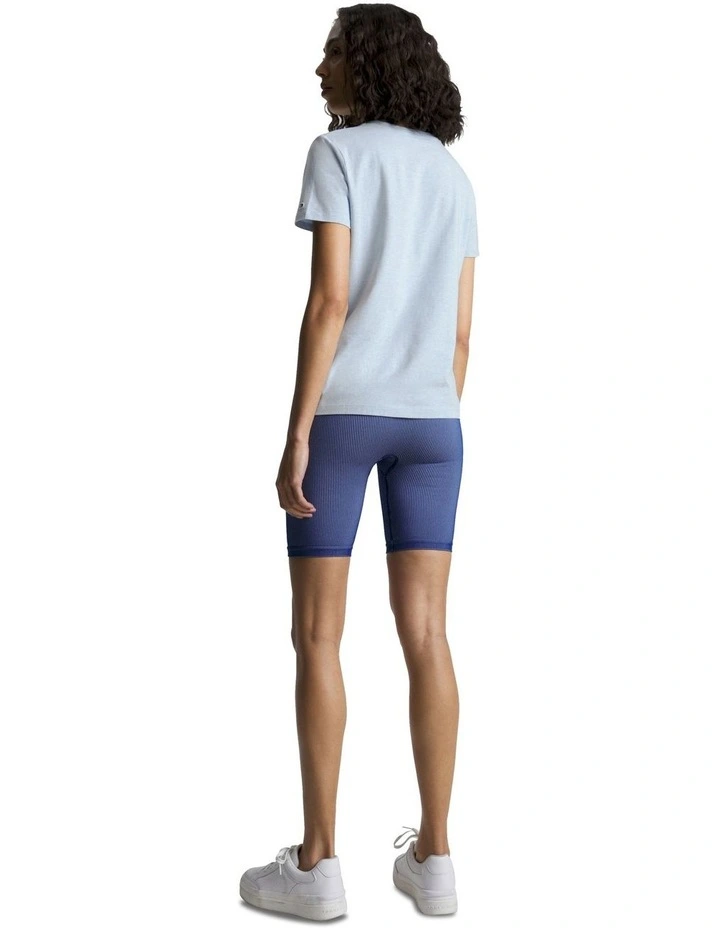 Signature Frosted Logo T-Shirt in Blue