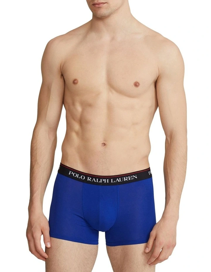 Classic Stretch-Cotton Trunk 3-Pack in Multi