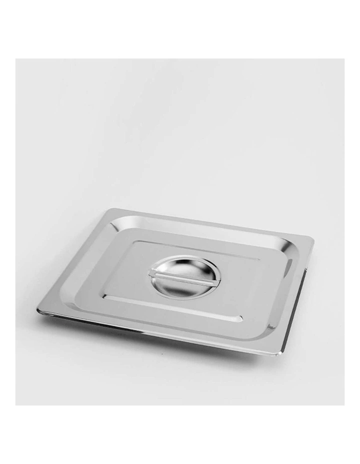 Gastronorm Pan Full Size Tray With Lid 10cm in Stainless Steel