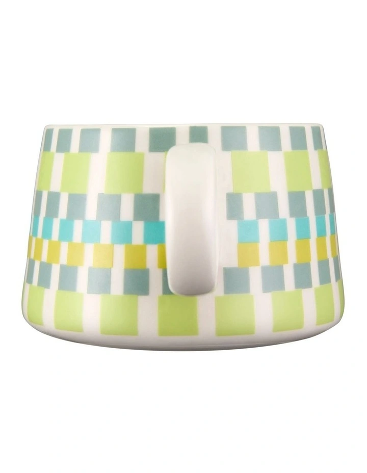Mosaic Mug 320ml in Green