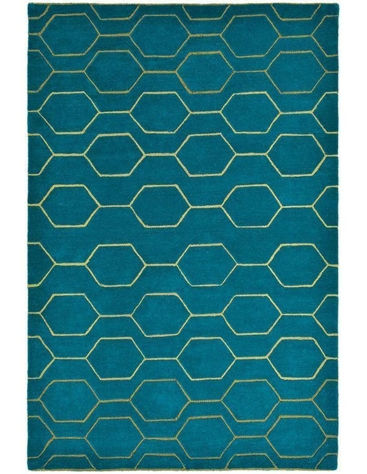 Wedgwood Arris 37307 Rug In Teal