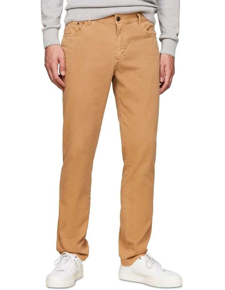 5 Pocket Denton Structure Pant in Khaki