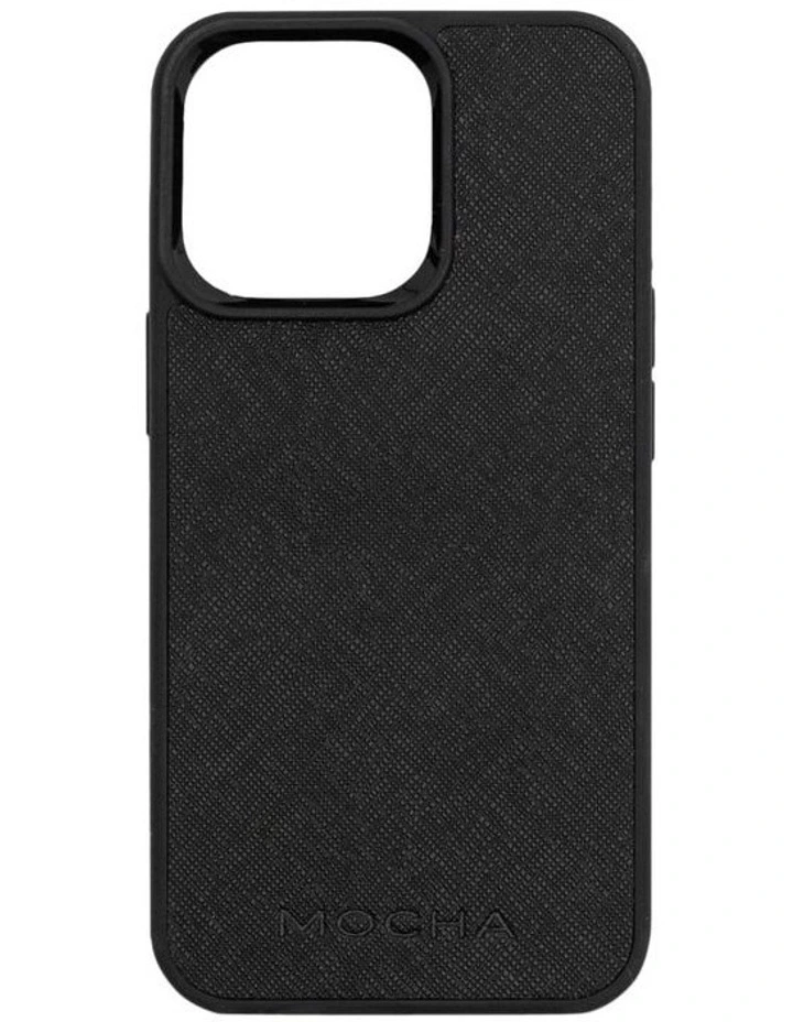 Jane Black iPhone 13 Pro Leather Hard Case