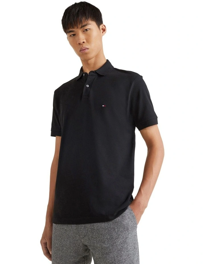 1985 Regular Fit Polo in Black