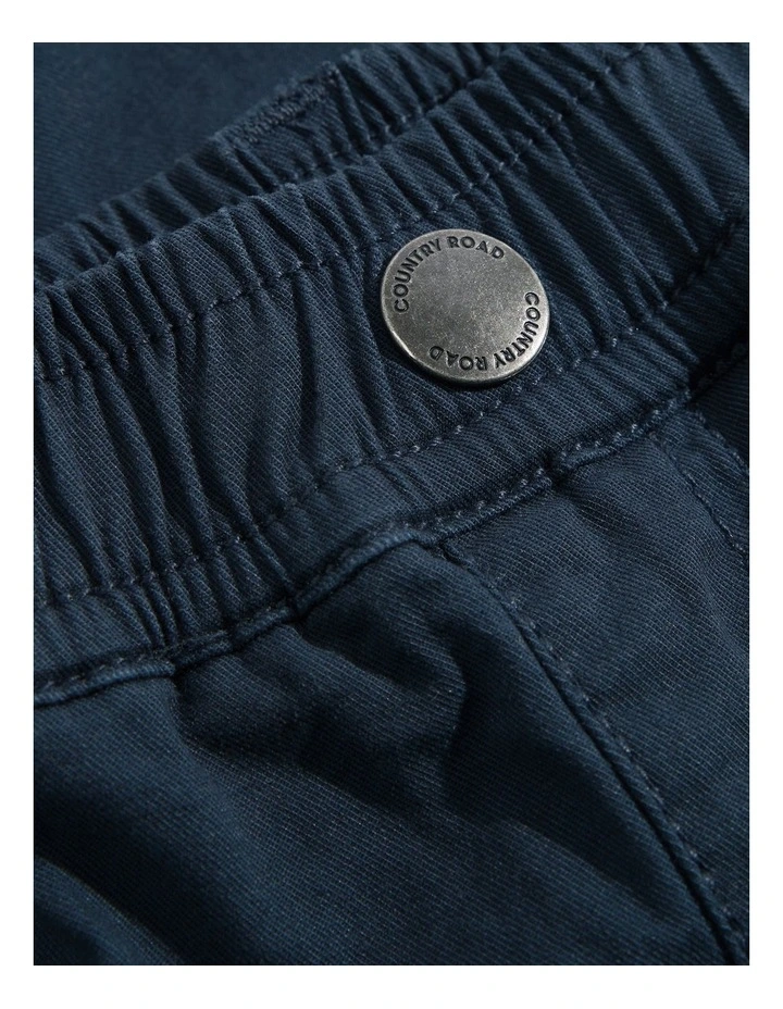 Pull On Short in Navy