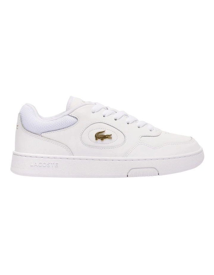 Lineset Sneakers in White/Gold