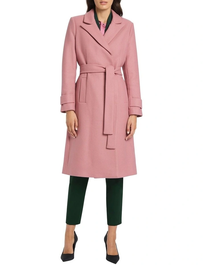 Maelle Coat in Pink
