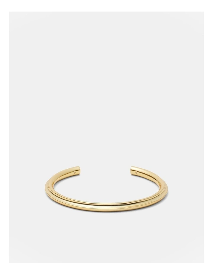 Lets Groove Cuff Bracelet in Gold