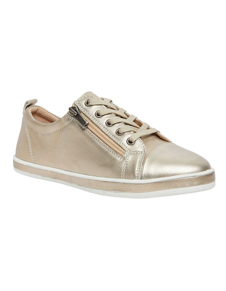 Whisper Soft Gold Glove Sneakers
