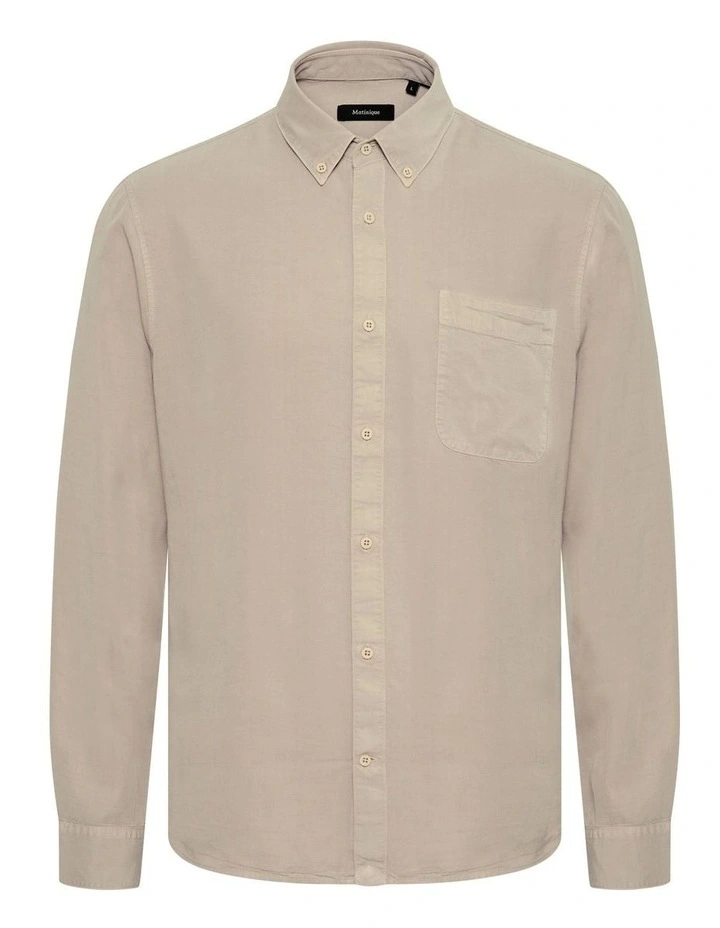 Trostol Long Sleeve Shirt in Simply Taupe