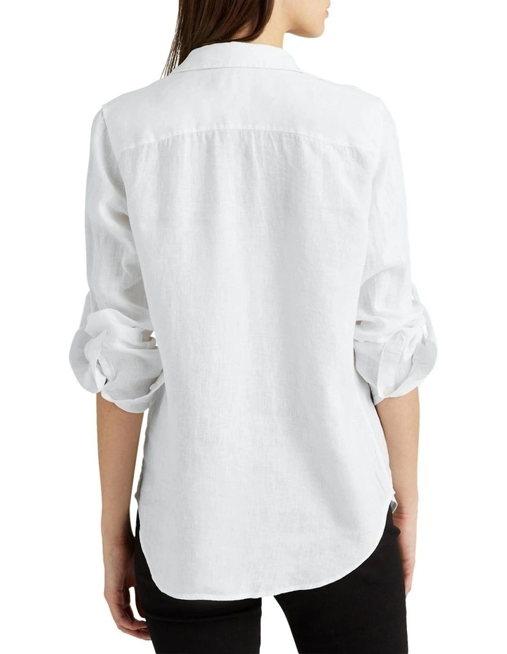 Linen Shirt in White