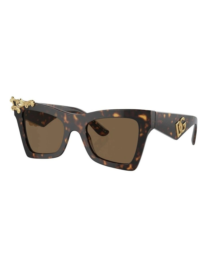 DG4434 Sunglasses in Tortoise