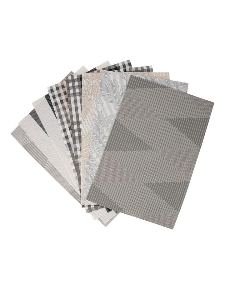 Table Accents Placemat Diamond 45x30cm in Dark Grey