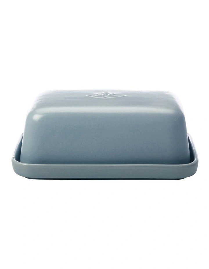 Moderna Butter Dish Gift Boxed in Blue