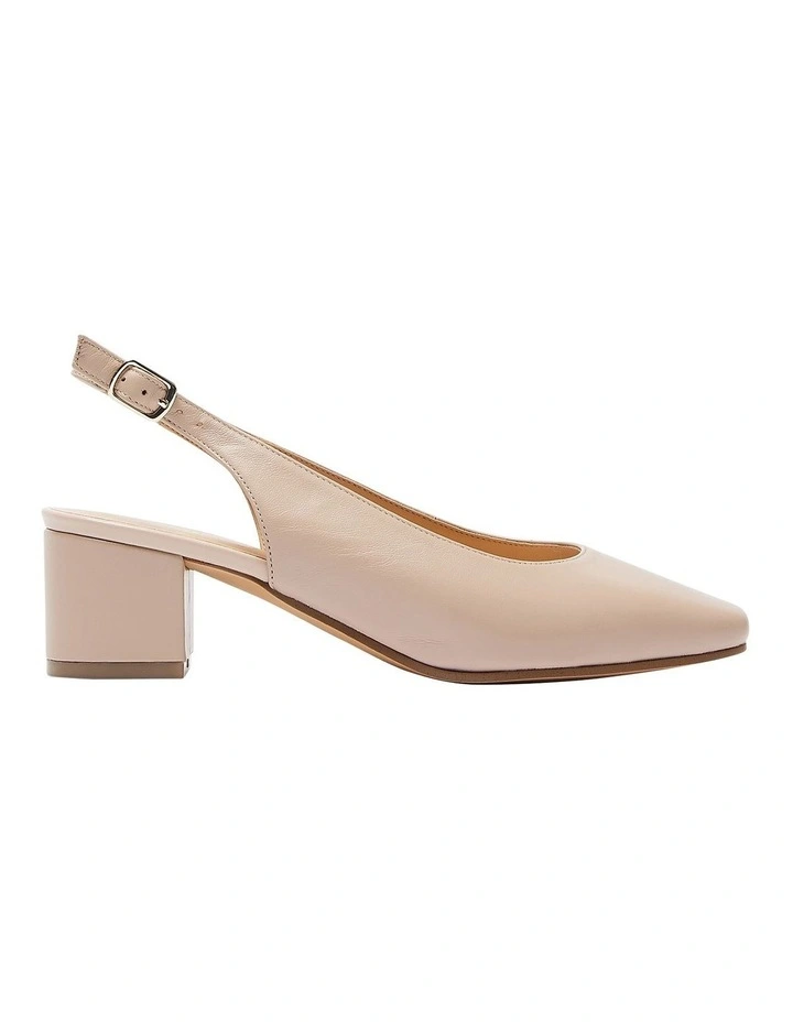 Garland Heeled Shoes in Blush Glove