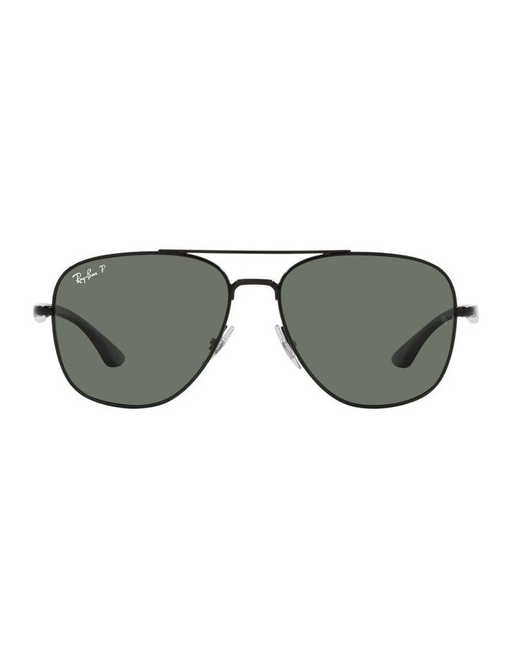 RB3683 Black Polarised Sunglasses