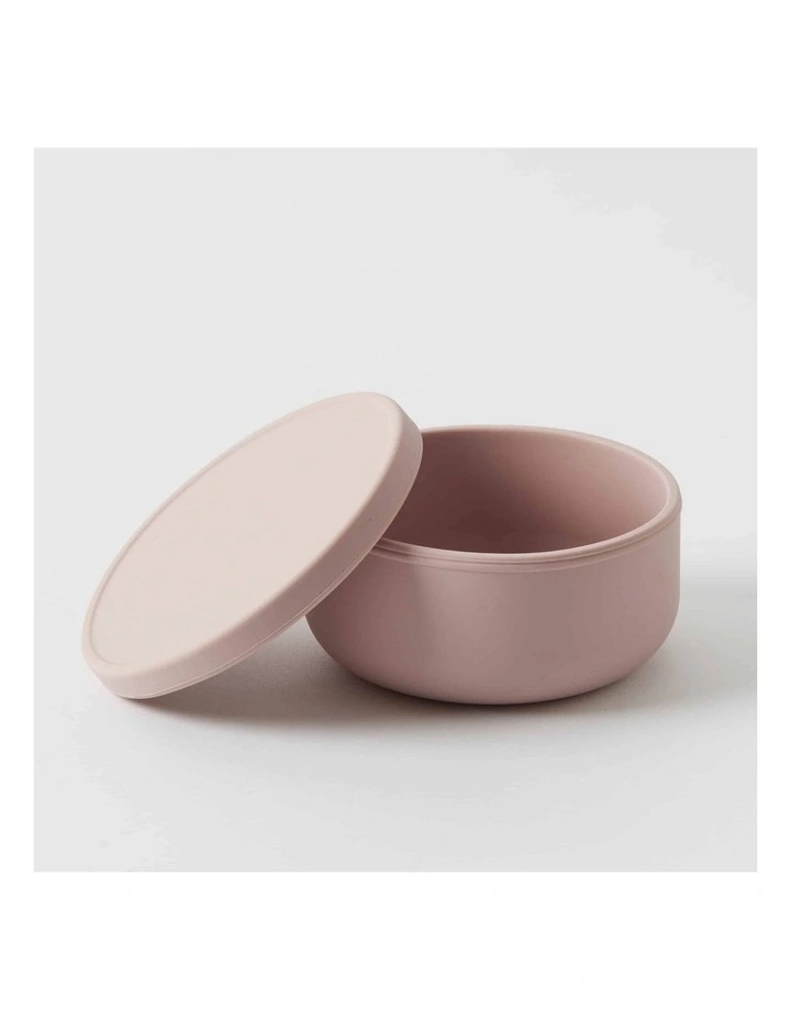 Henny Round Silicone Bowl 13cm in Musk