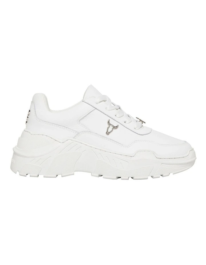 Carte White Leather Chunky Sneaker
