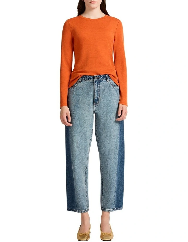 Joanne Babywool Top in Eclipse Melange