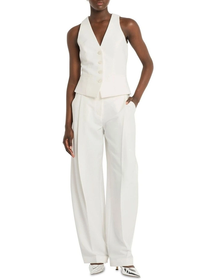 Rosado Pant in Ivory