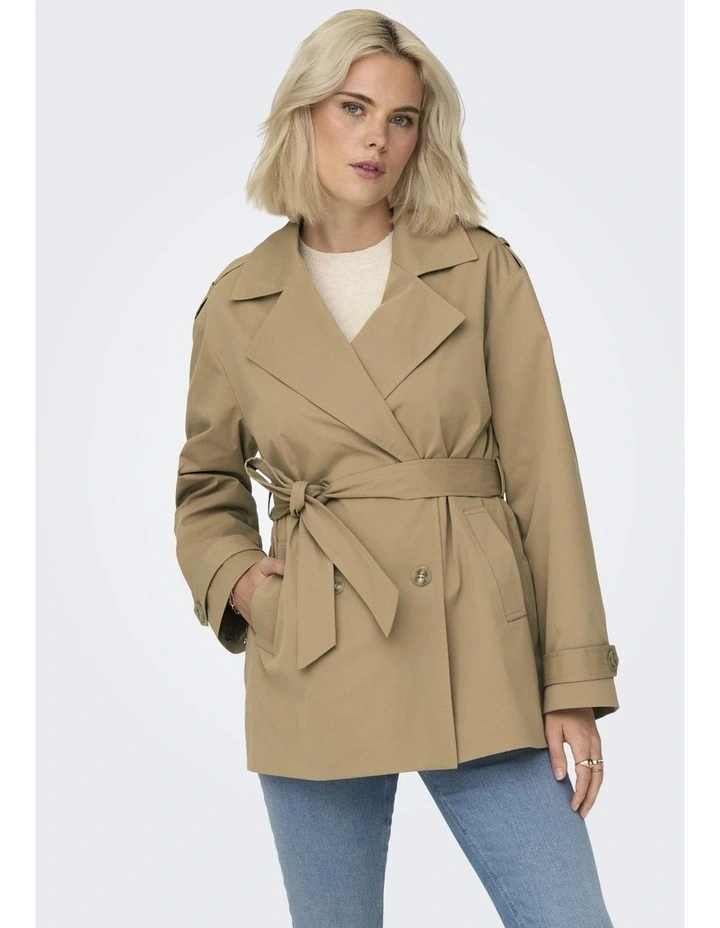 Orchid Classic Trenchcoat in Tan Brown